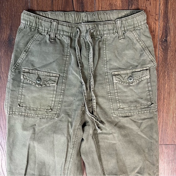 Aerie Olive Green drawstring Jogger Pants SZ XS - Picture 3 of 5